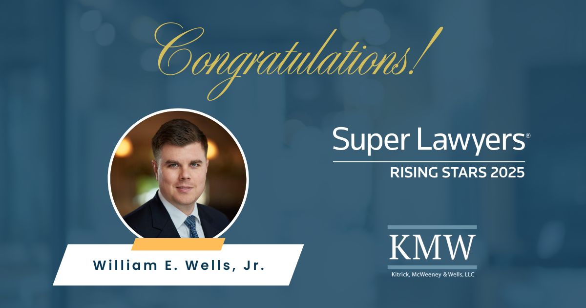 Injury lawyer William Wells named to the 2025 New Jersey Rising Stars list