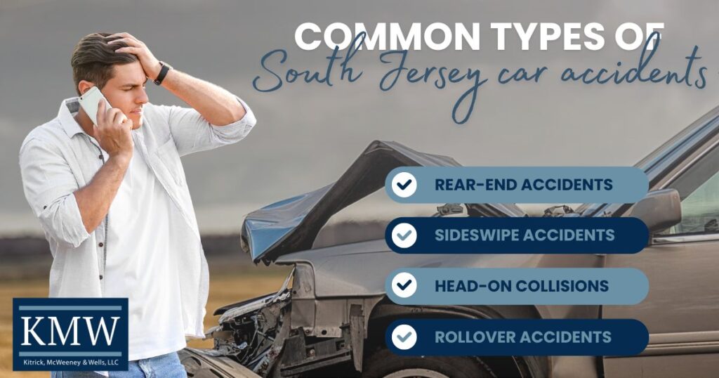 common types of South Jersey car accidents