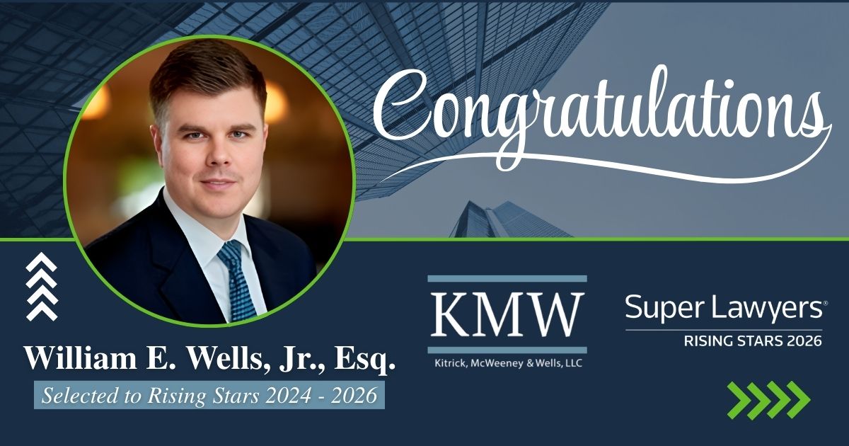 William Wells named to the 2026 New Jersey Super Lawyers Rising Stars list